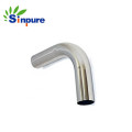 OEM Customized Stainless Steel Bend Tube Metal 90 Degree for Machine Use